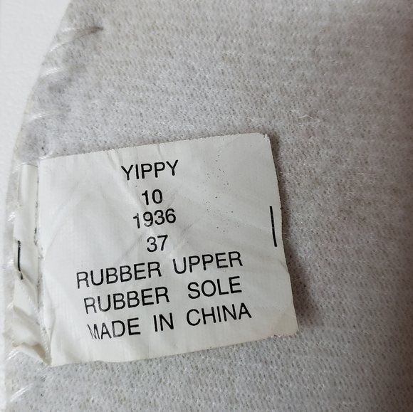 Nomad Yippy Rubber Boots Multicolor Pointed Toe Womens Size 10 Cowboy Rain Boots - Picture 15 of 16